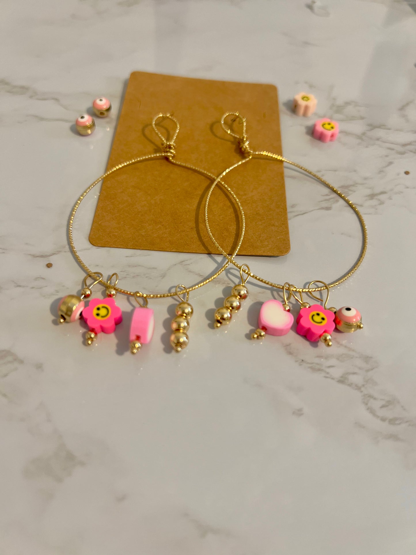Pink Barbie Earrings