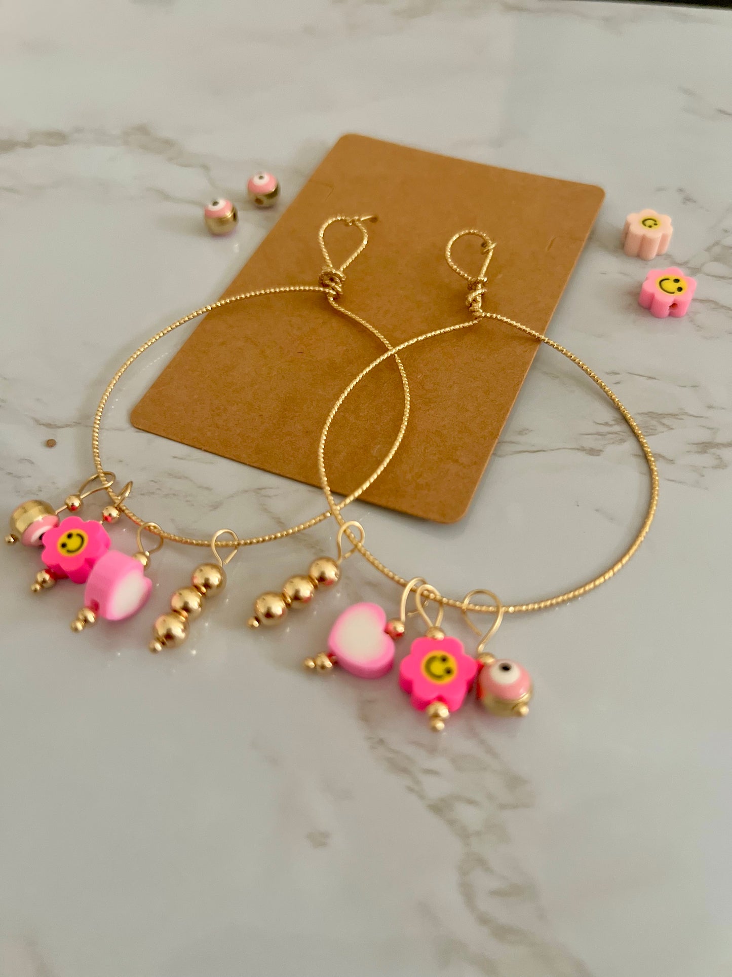 Pink Barbie Earrings